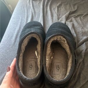 UGG Black Cozy Slip-Ons